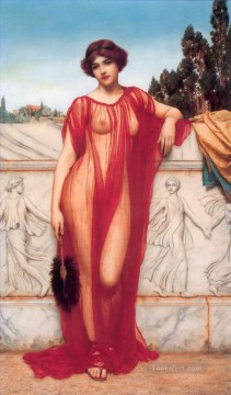 JW アテネ 1908 新古典主義の女性ジョン ウィリアム ゴッドワード Oil Paintings